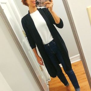 Long Knit Cardigan (Import)